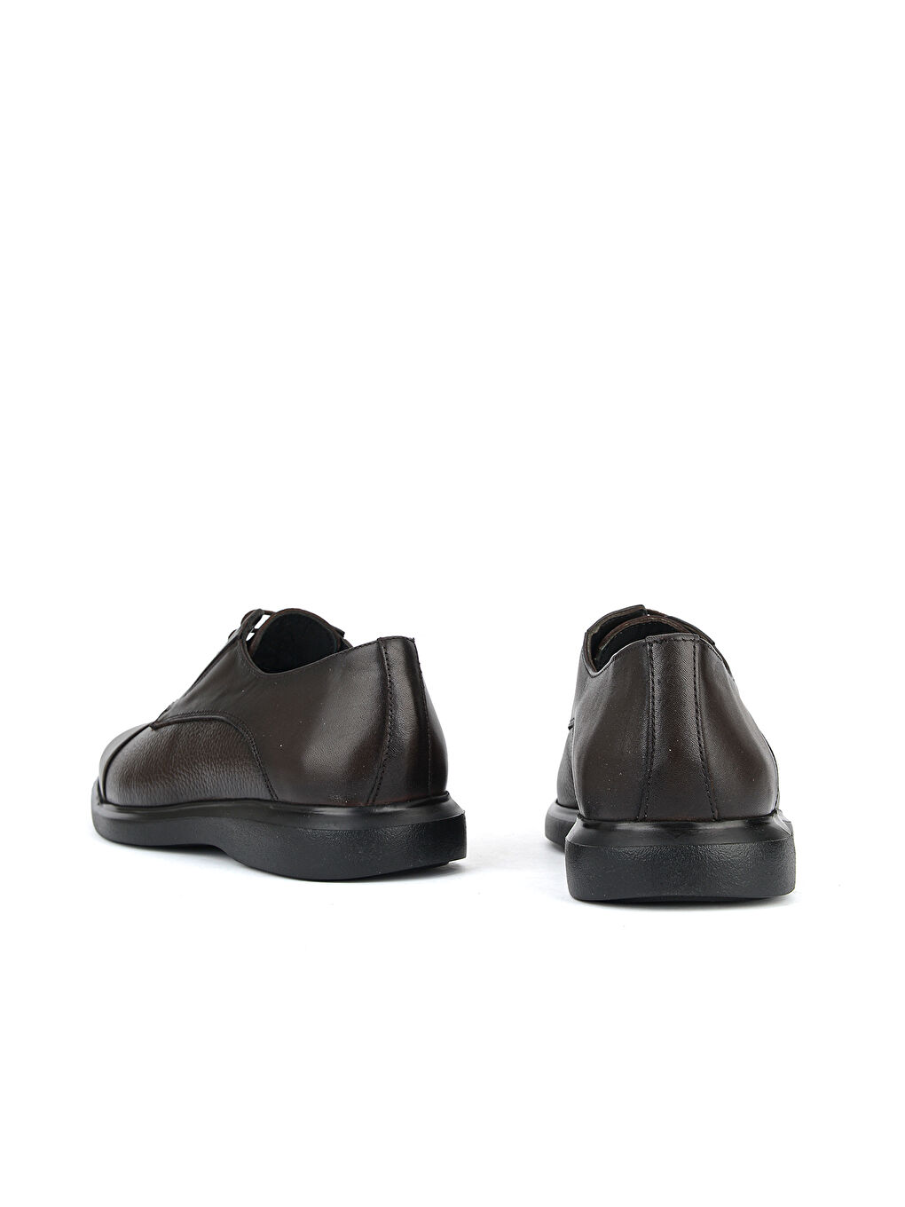 Kahverengi Erkek Hakiki Deri Ayakkabı 1611053Z1799 Kahve-2