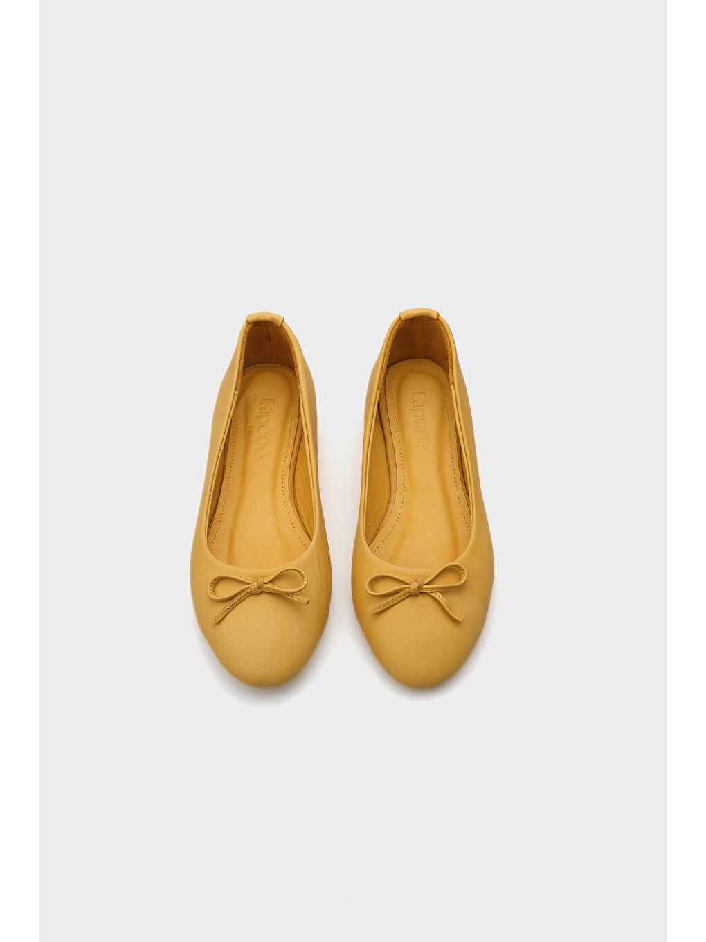 Kahverengi Bloom Hakiki Deri Fiyonklu Yuvarlak Burunlu Kadın Babet-5