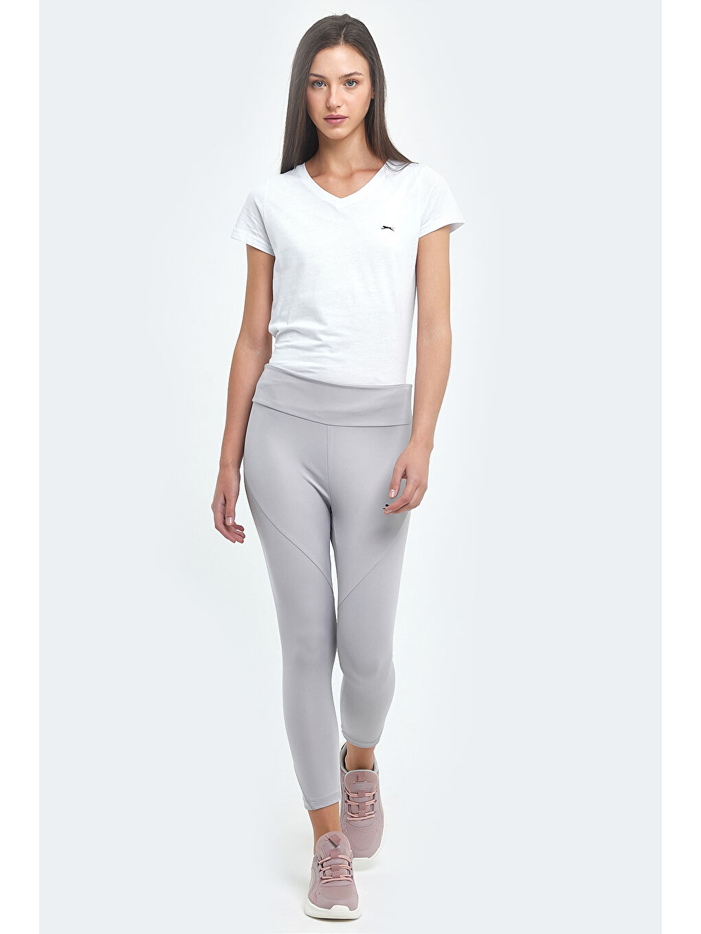 PEREDURA Kadın Tayt Gri-6