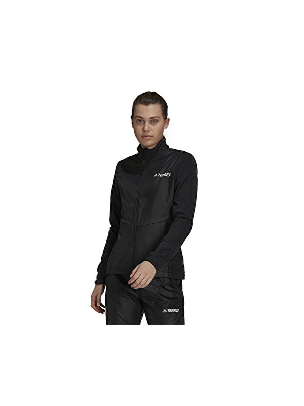 W Mt Windfl Jkt Kadın Outdoor Ceketi Gu8968 Siyah-1