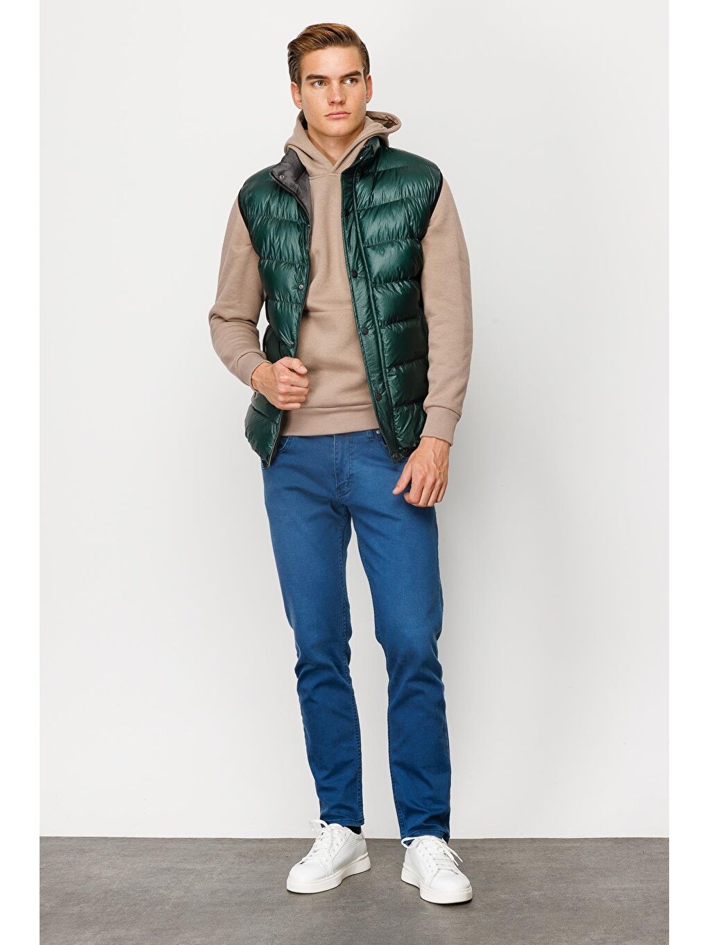 Erkek Yeşil Pmp Şişme Yelek-3