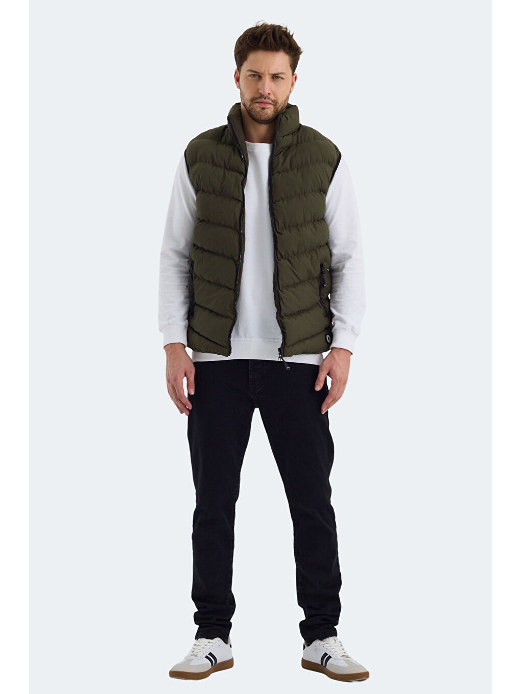 HAMMER I Erkek Yelek Haki-6