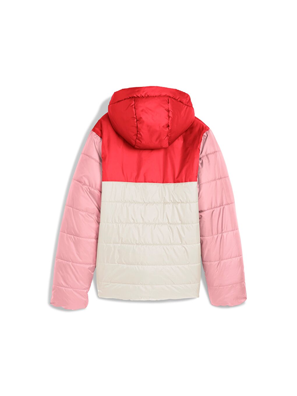 Beyaz ESSENTIALS Genç Kapüşonlu Mont-4