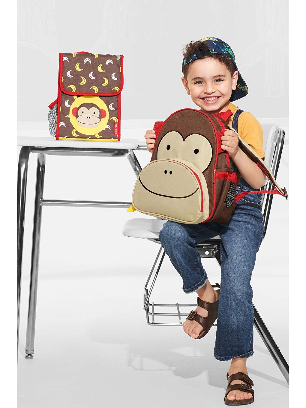 Çocuk Beslenme Çantası Maymun-3