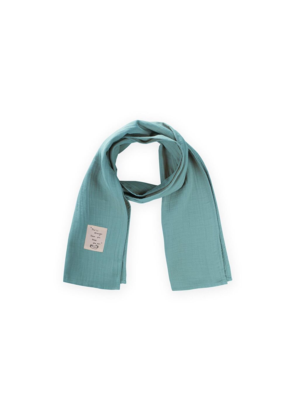 Çocuk Fular 25X140 Cm Turkuaz