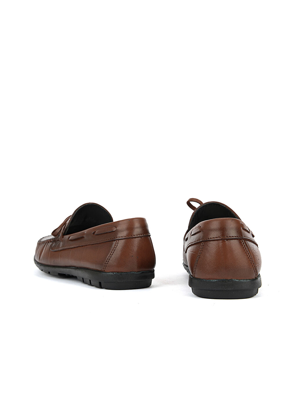 Kahverengi Erkek Hakiki Deri Loafer 161423Z42 Taba-2