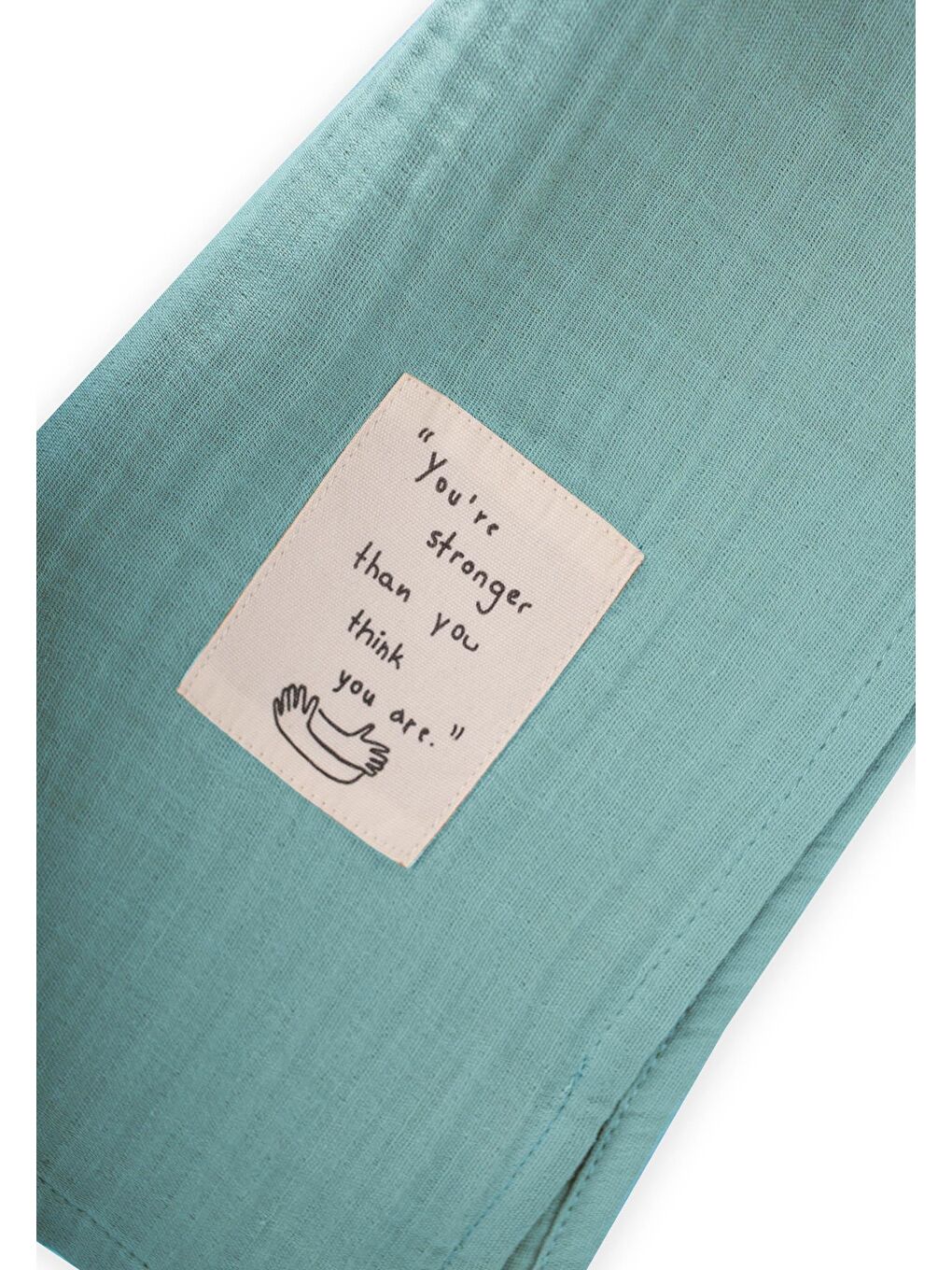 Çocuk Fular 25X140 Cm Turkuaz-1