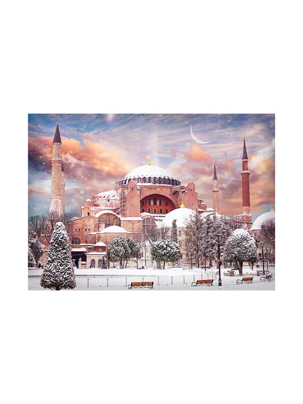 1000 Parça Puzzle - Ayasofya Camii (Hagia Sophıa Mosque) BF465-1