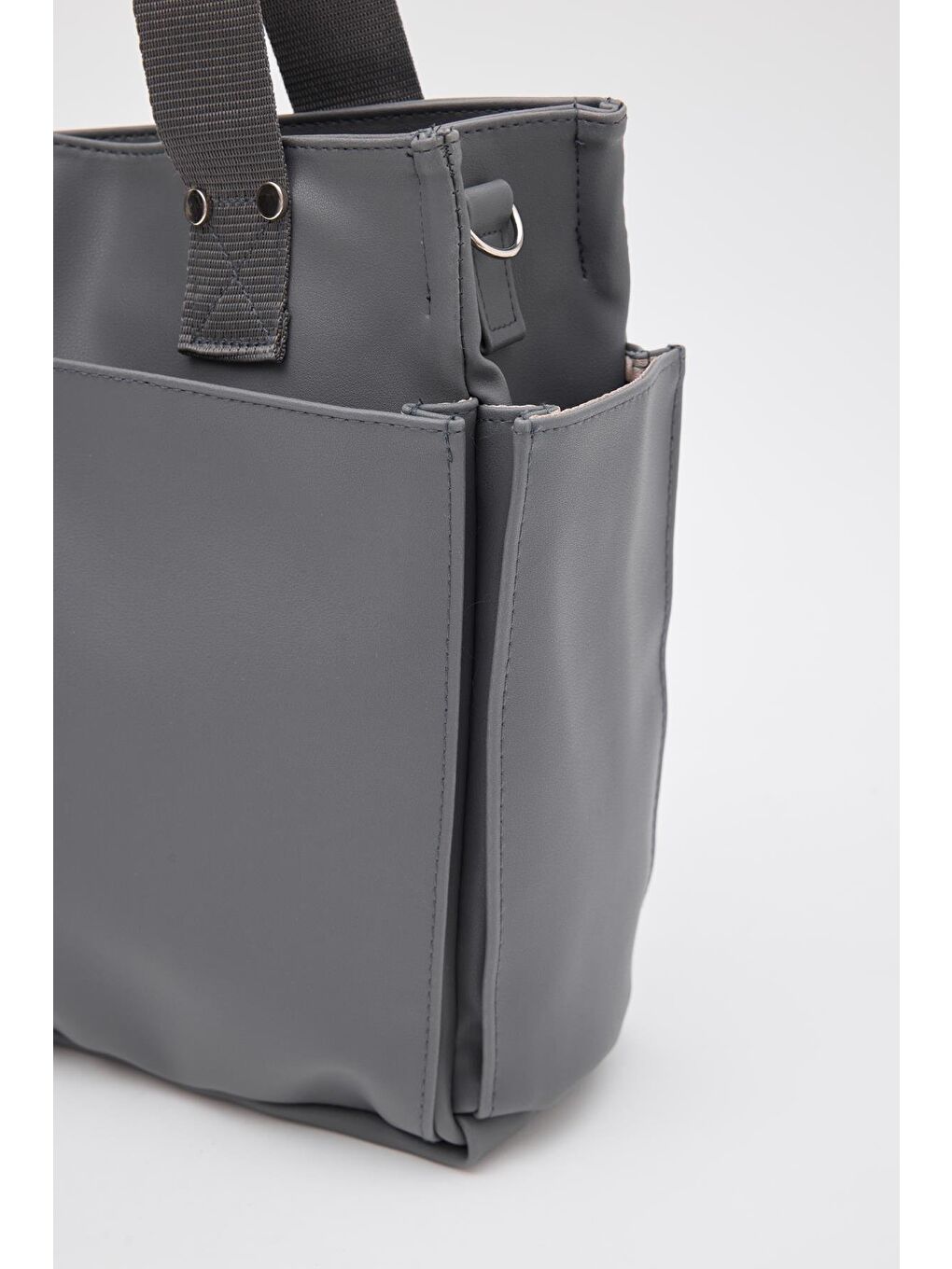 Milano Deri Evrak Çantası Antrasit-3