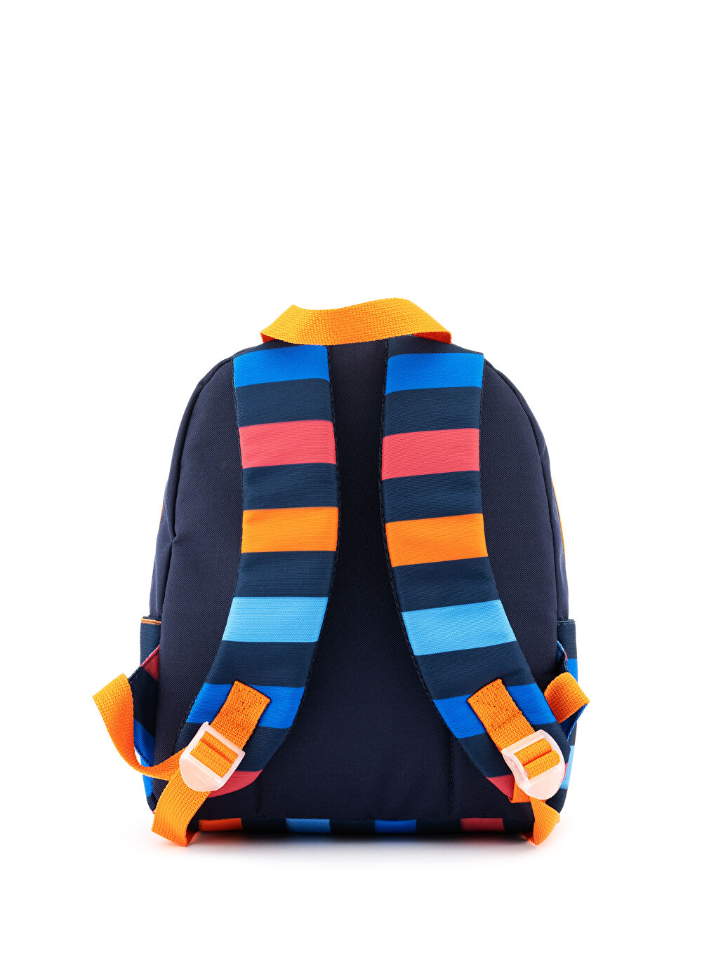 Çizgili Ve İkonik Logo Baskılı Erkek Çocuk Anaokul Çantası-4