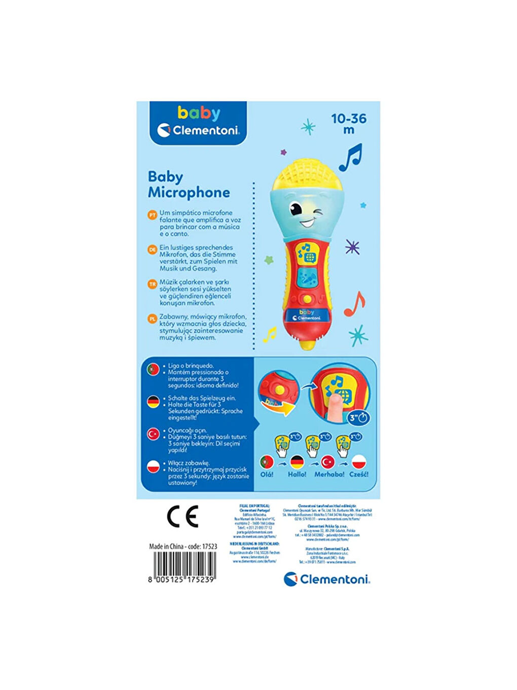 Baby Bebek Mikrofonu 17523-4