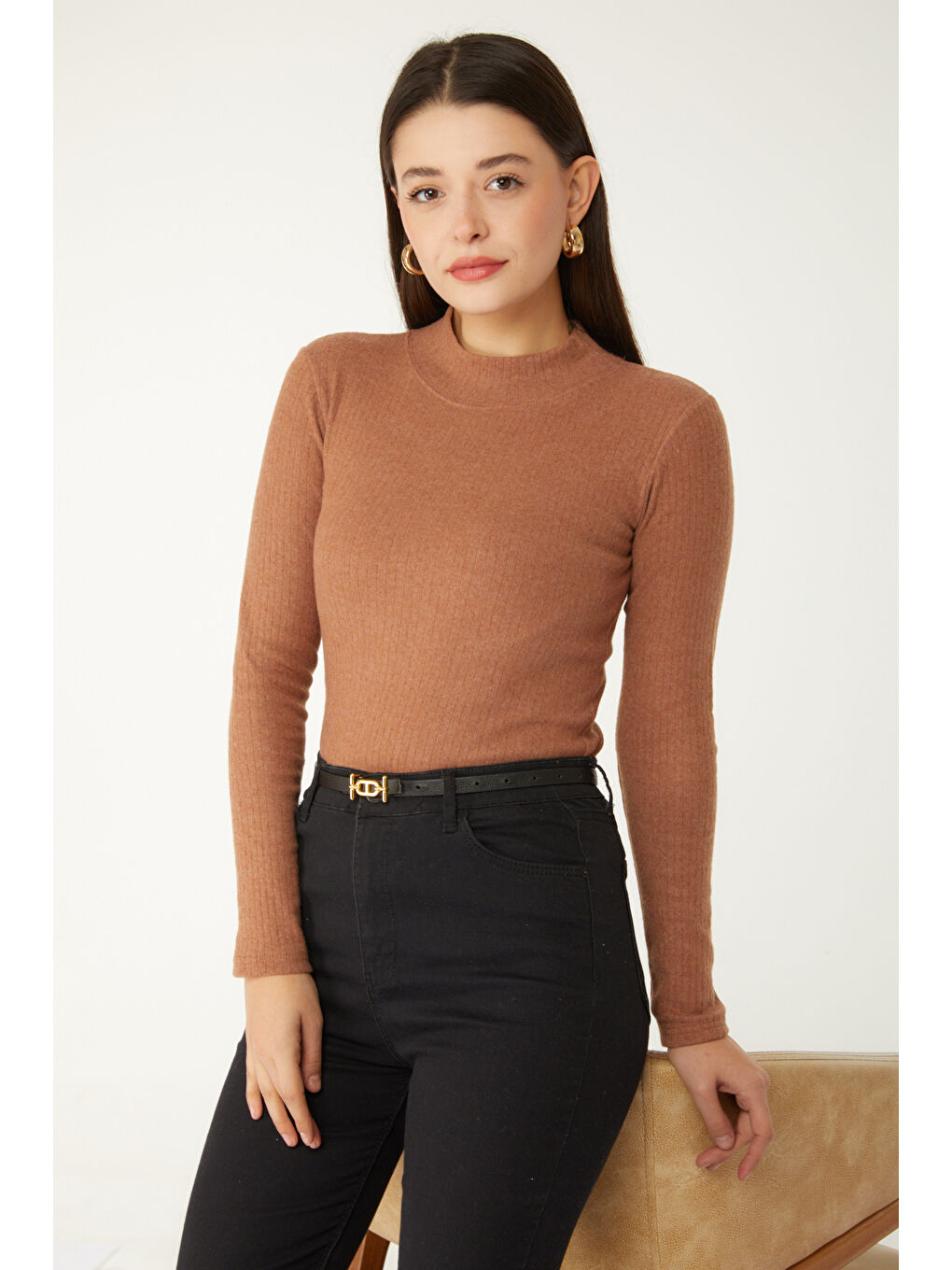 Kahverengi Fitilli Badi Taba - 26538