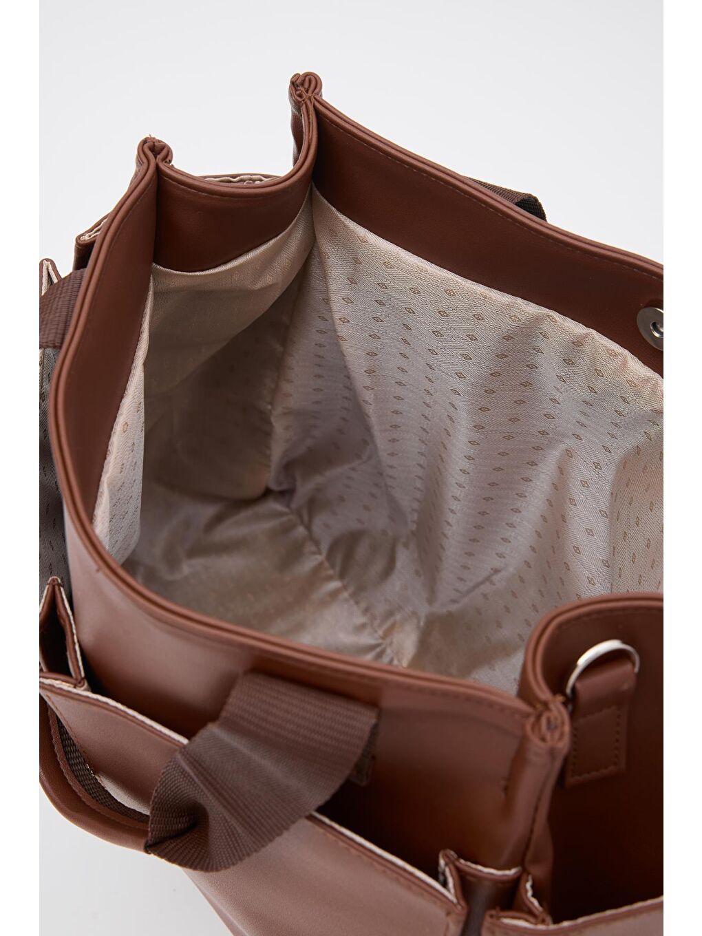 Kahverengi Milano Deri Evrak Çantası Fındık Kabuğu-5