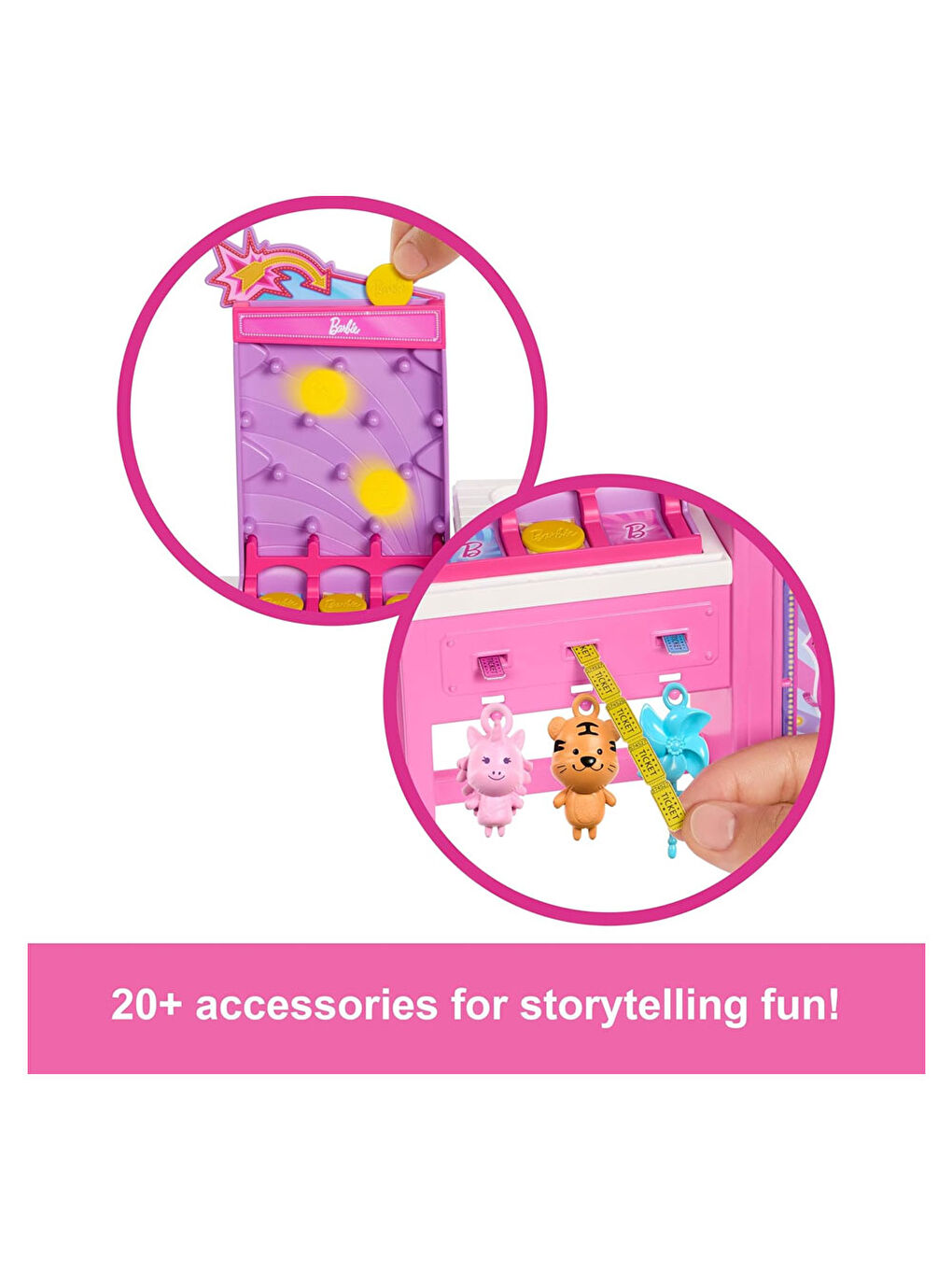 Barbie Mysteries Beach Detectives Bebek Oyun Seti ve Aksesuarları JFV67-2