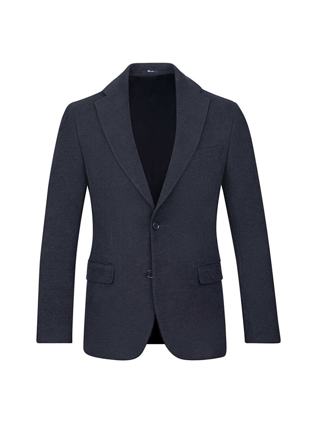 Lacivert Comfort Fit Mono Yaka Klasik Ceket