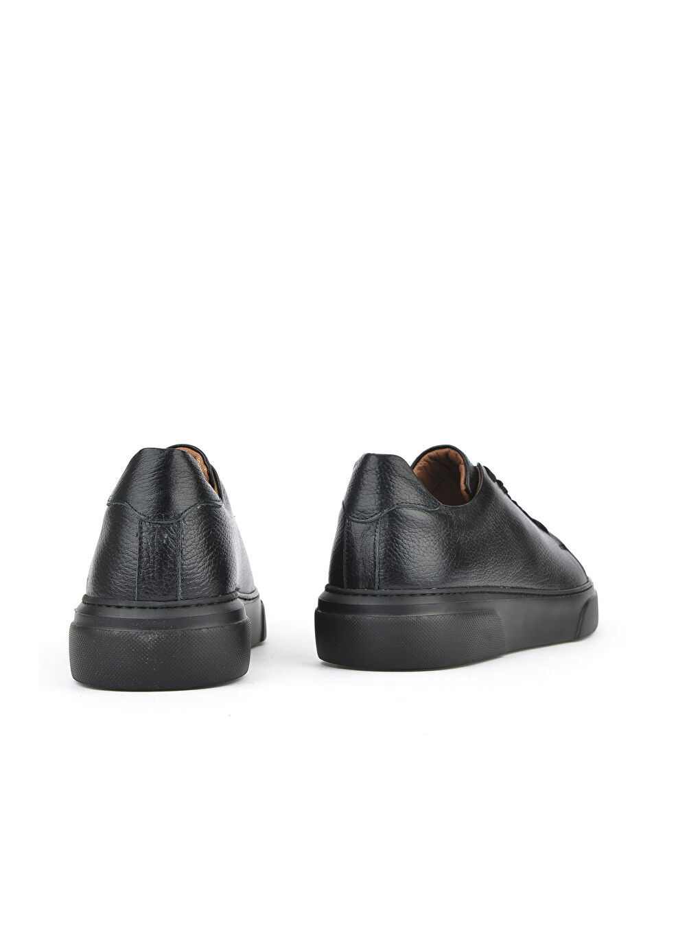 Erkek Hakiki Deri Sneaker 151423Z511 Siyah-2