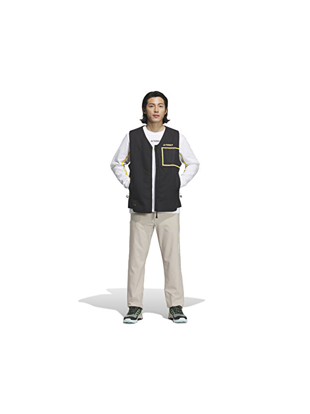 National Geographic Vest Erkek Outdoor Su Tutmaz Yelek Il8992 Siyah-3