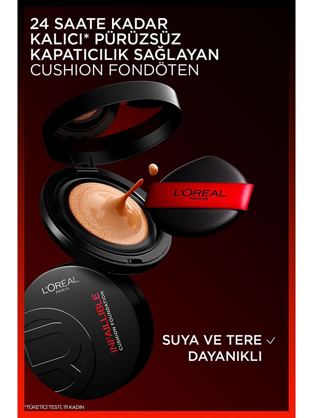 L'Oréal Paris Infaillible Freshwear Cushion Fondöten - N 130-7