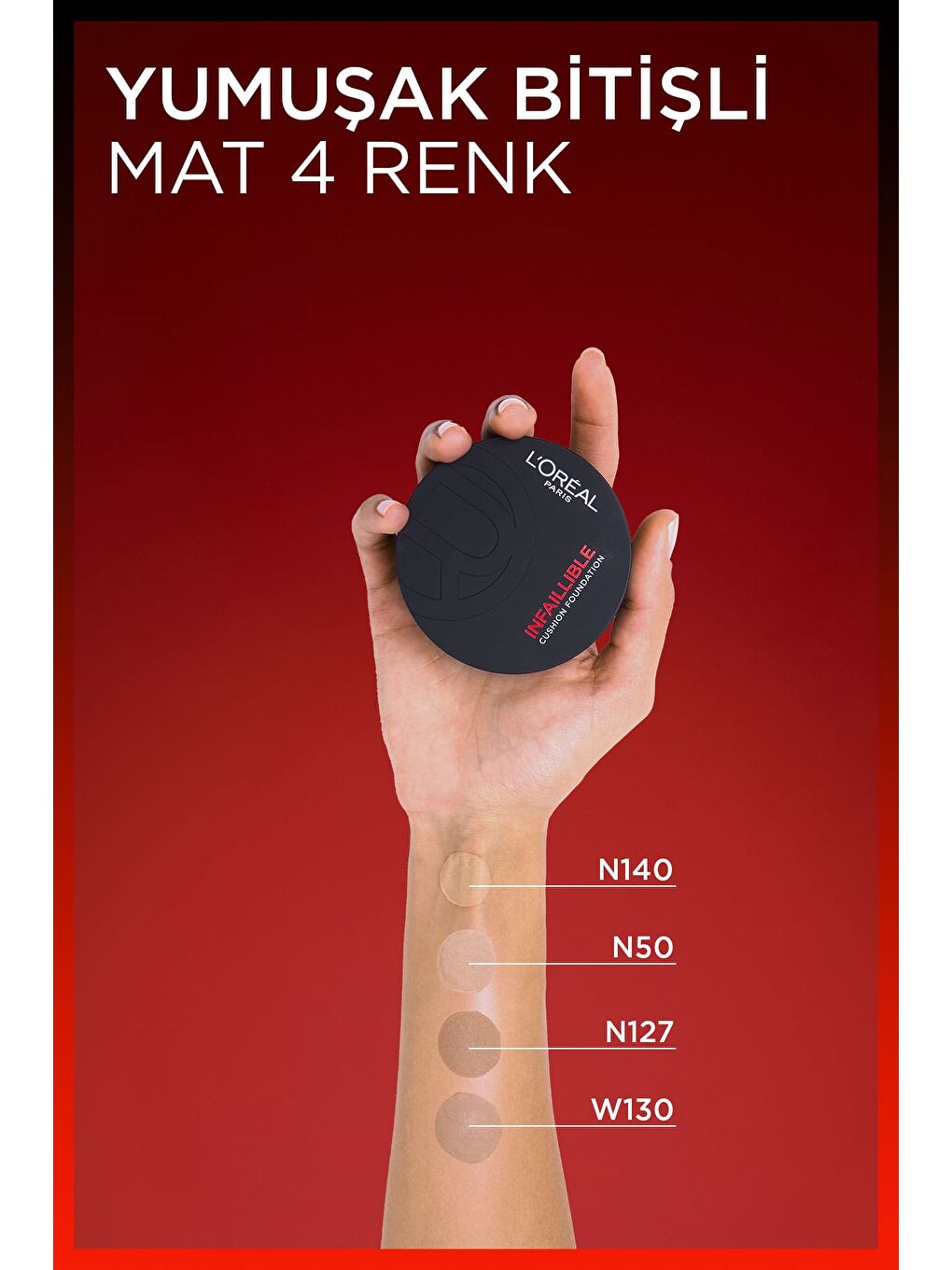 L'Oréal Paris Infaillible Freshwear Cushion Fondöten - N 50-5