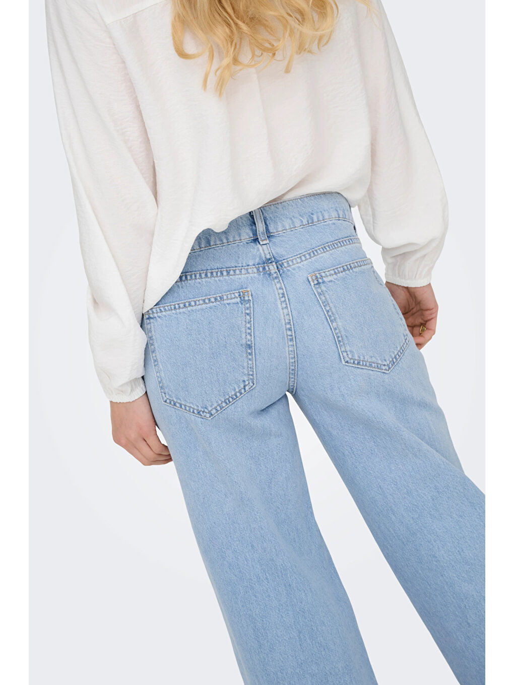 Mavi Onlbrenda Pamuklu Regular Fit Düşük Bel Geniş Paça Jeans 15361574-3