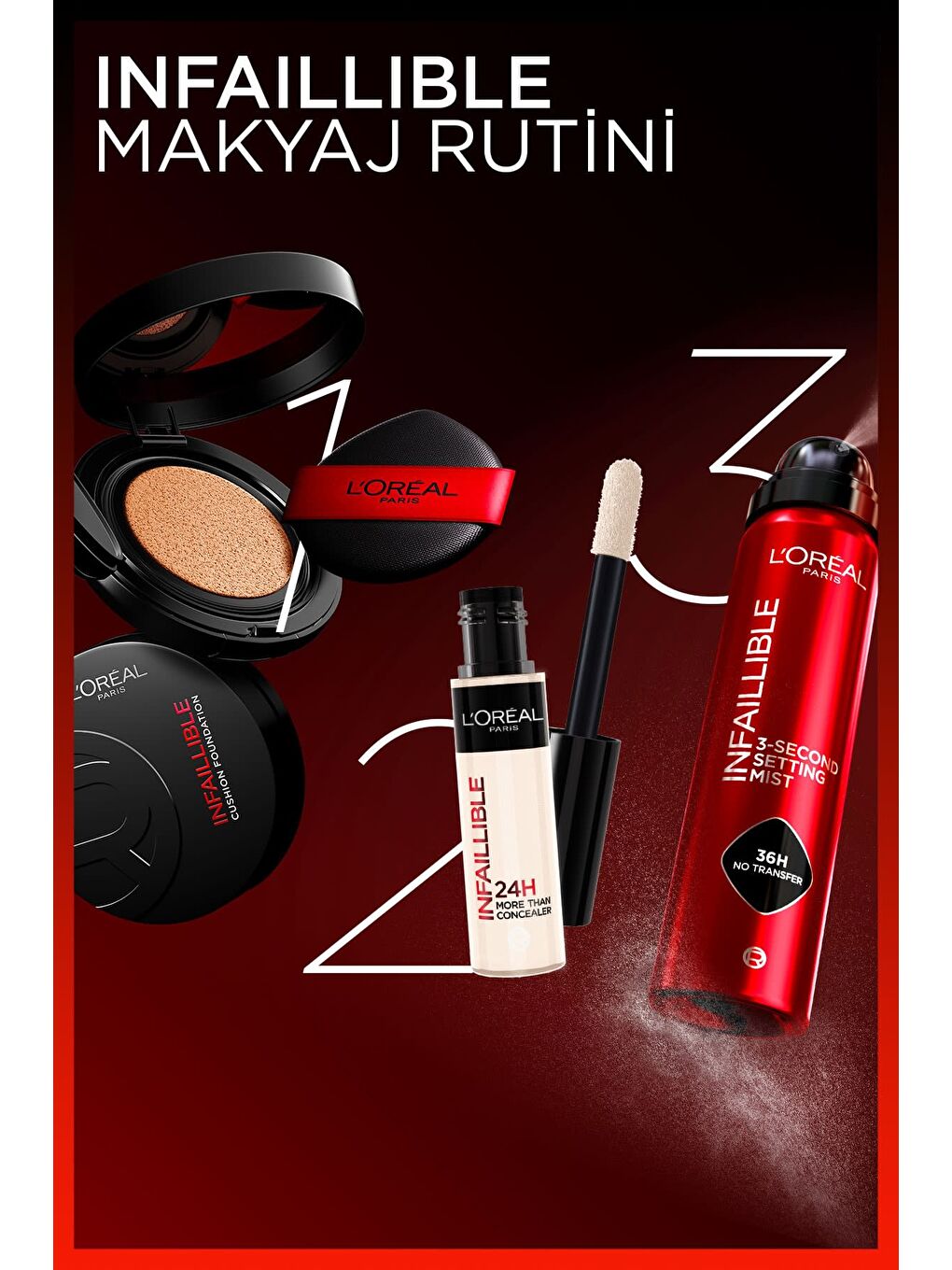 L'Oréal Paris Infaillible Freshwear Cushion Fondöten - N 50-6