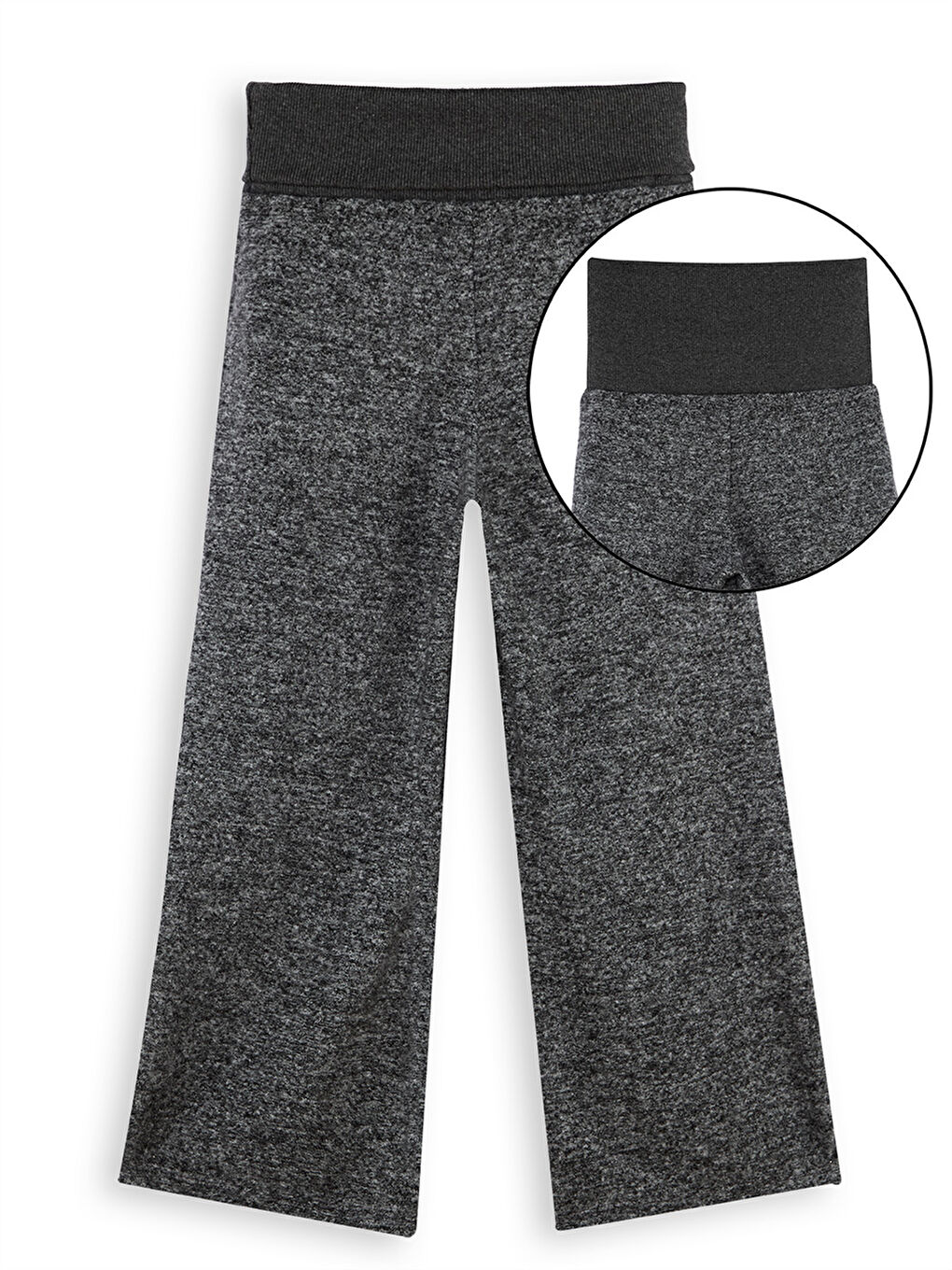 Kız Çocuk Yumoş Siyah Pantolon-2