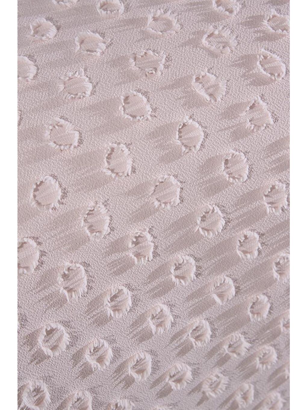 Pembe Konik 2 Parça Tek Kişilik Pike Takımı Pudra-4