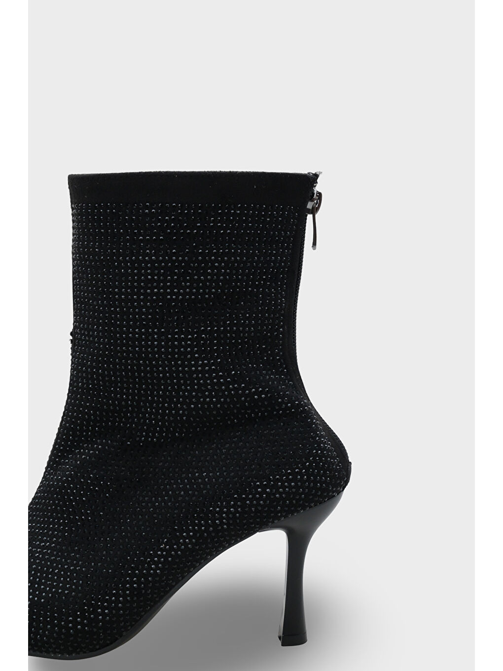 Lazi Kadın Siyah Sivri Burun Bot-3