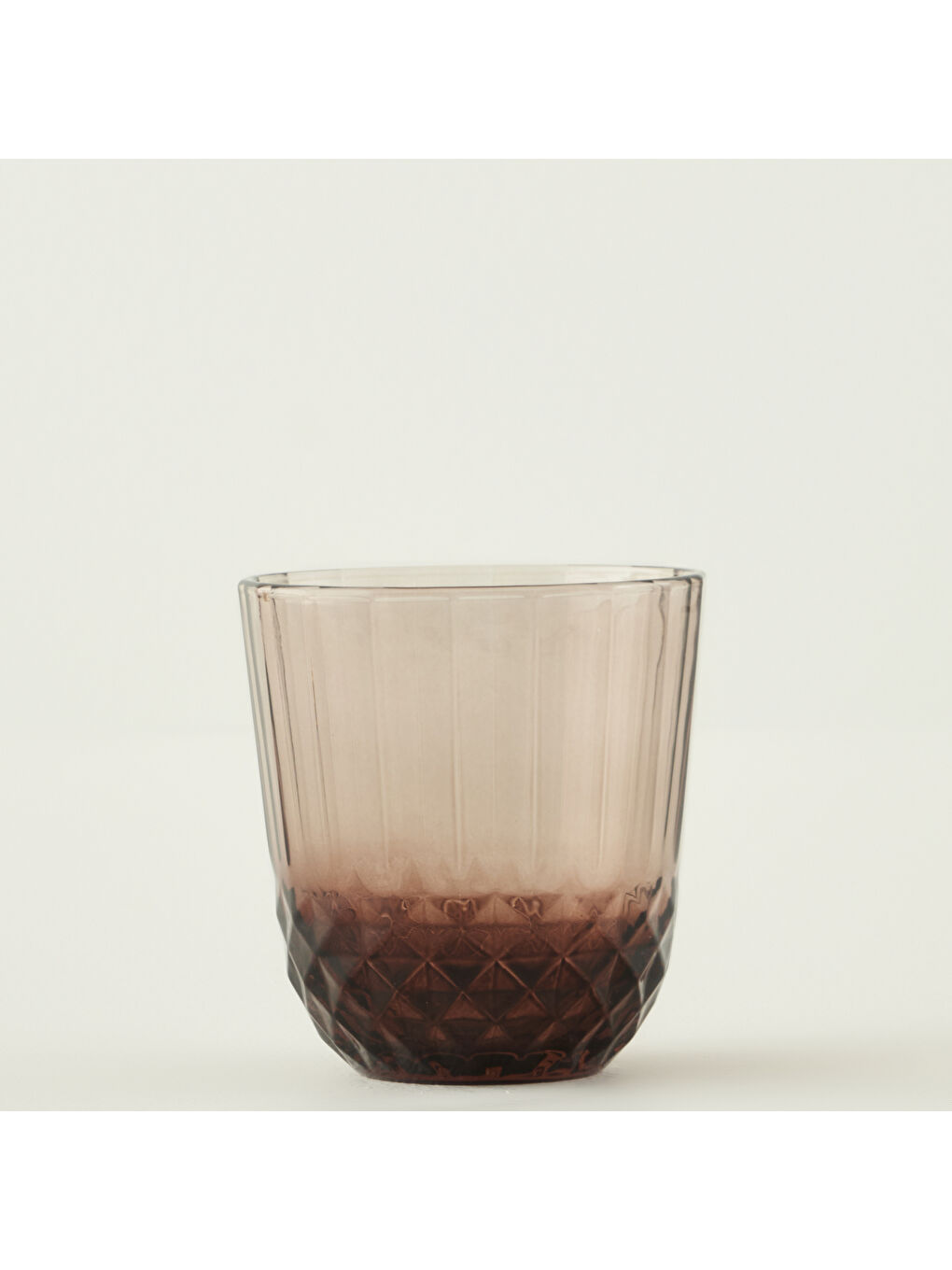 Colore Kesme Bardak 6'lı Kahverengi (320 cc)