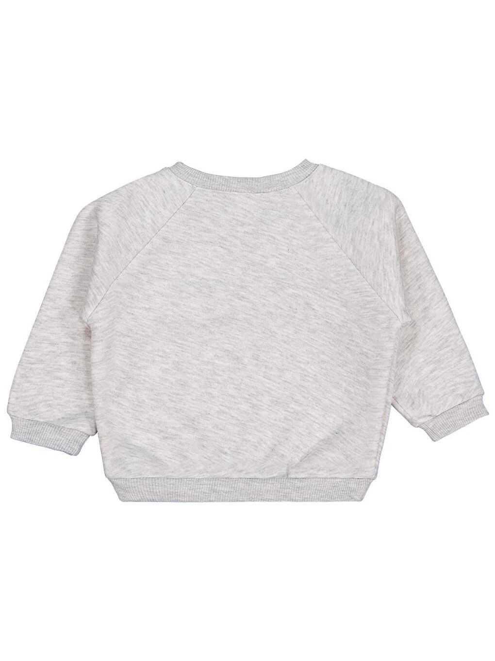 Baby Keep Smiling Etiketli Basic 6-18 Ay Sweatshirt - Gri 12-18 Ay-1