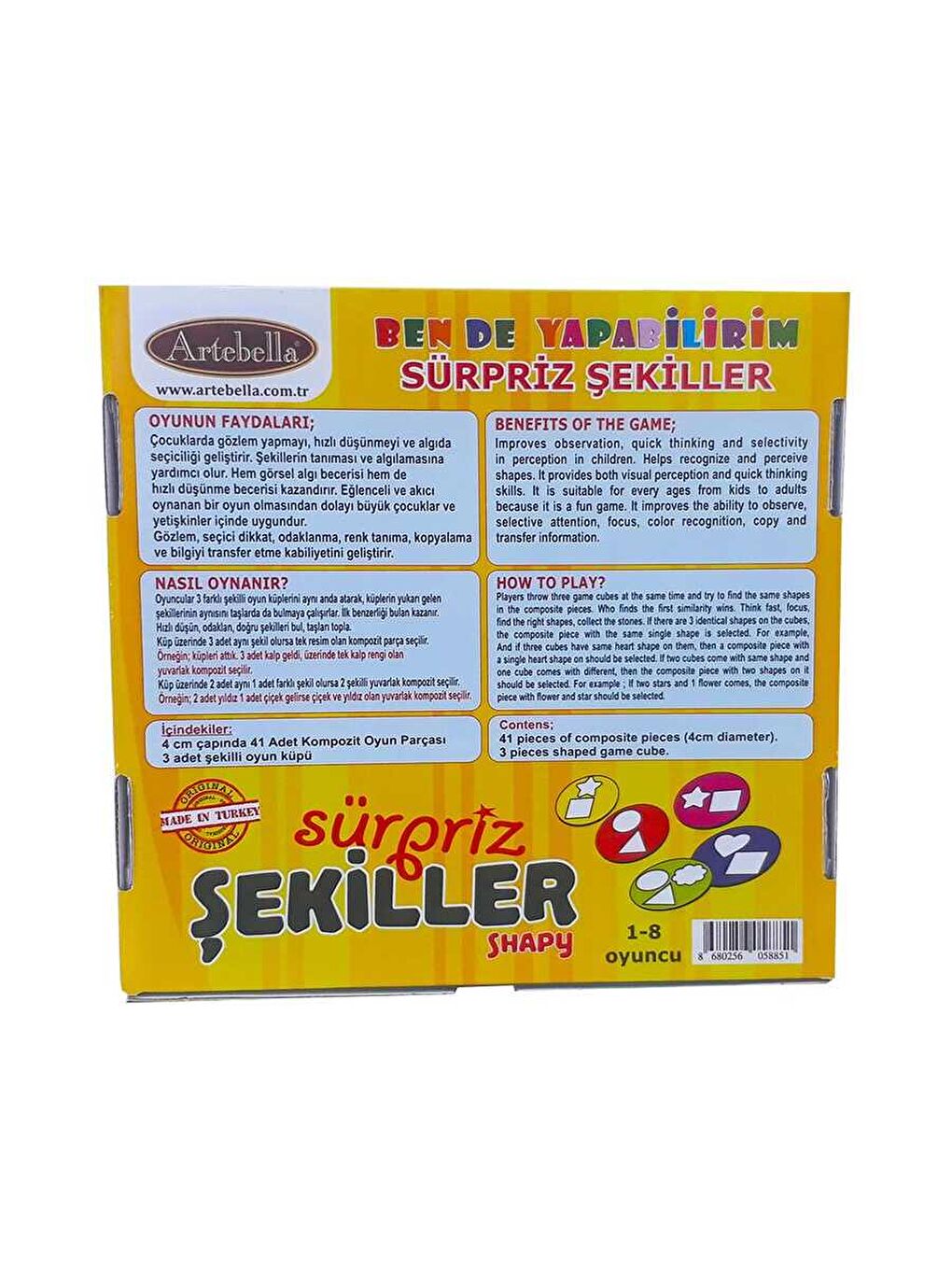 Artebella Sürpriz Şekiller - 1