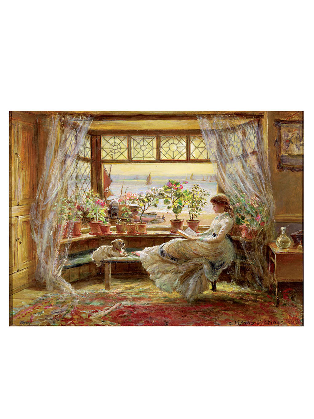 Puzzle 1000 Parça Pencere Keyfi 1175-1