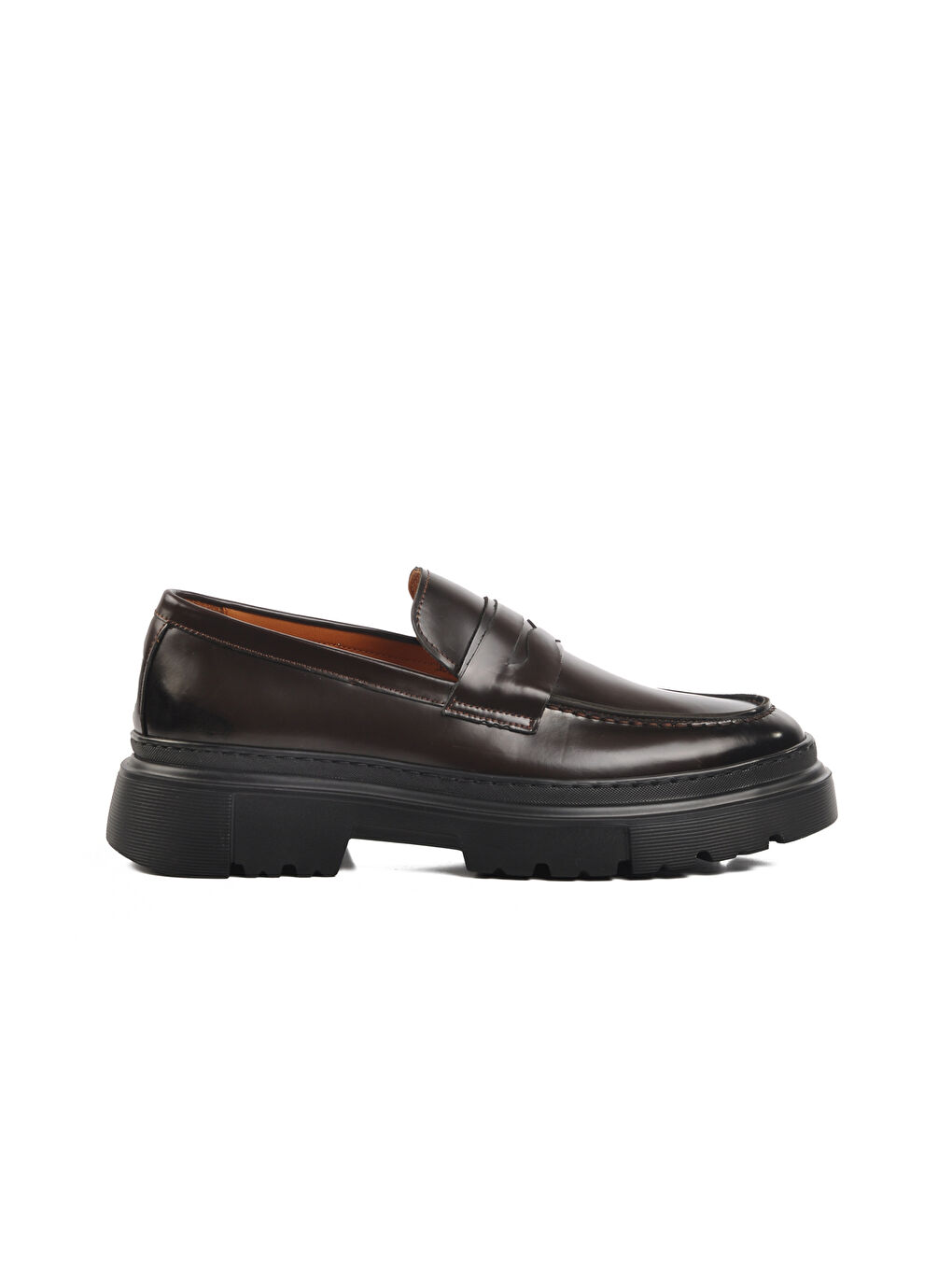 Ayakmod Kahverengi Kahve Geniş Kalıp Erkek Casual Ayakkabı Premium 1308-5 M
