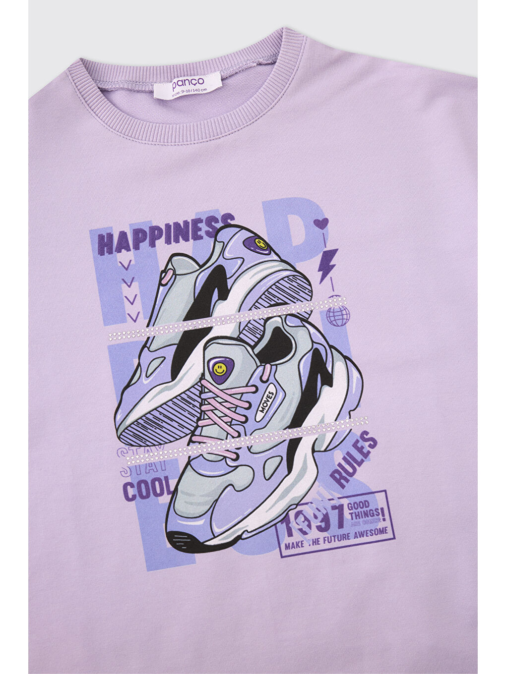 Kız Çocuk Lila Sweatshirt-2