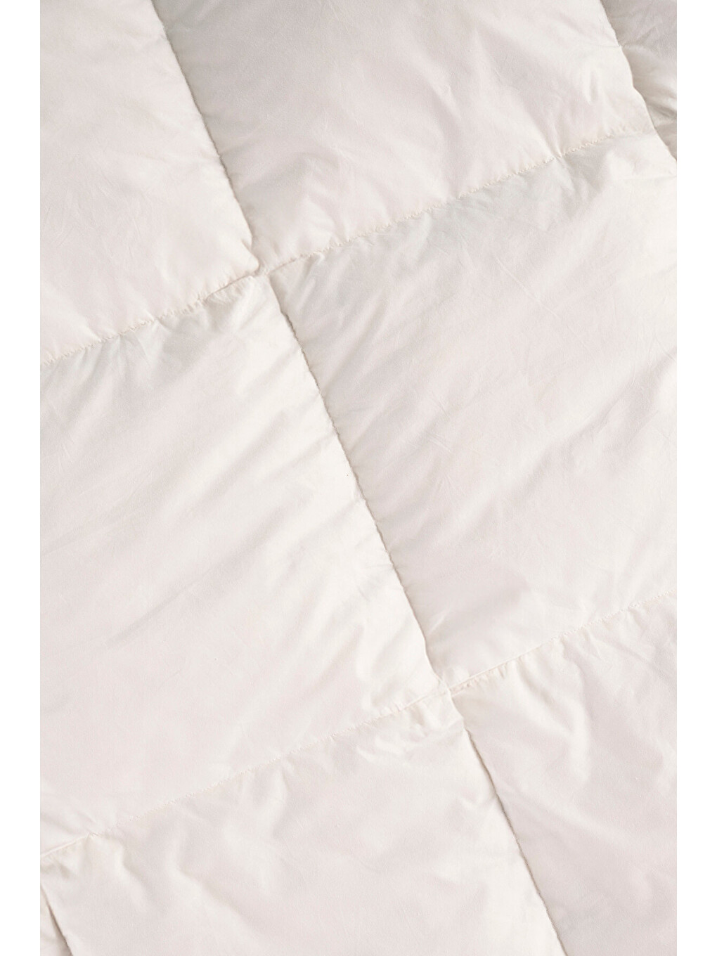 Beyaz Soffica Pamuk Kumaş 30 Gıdık Kaz Tüyü Yorgan 155x215 Cm-4