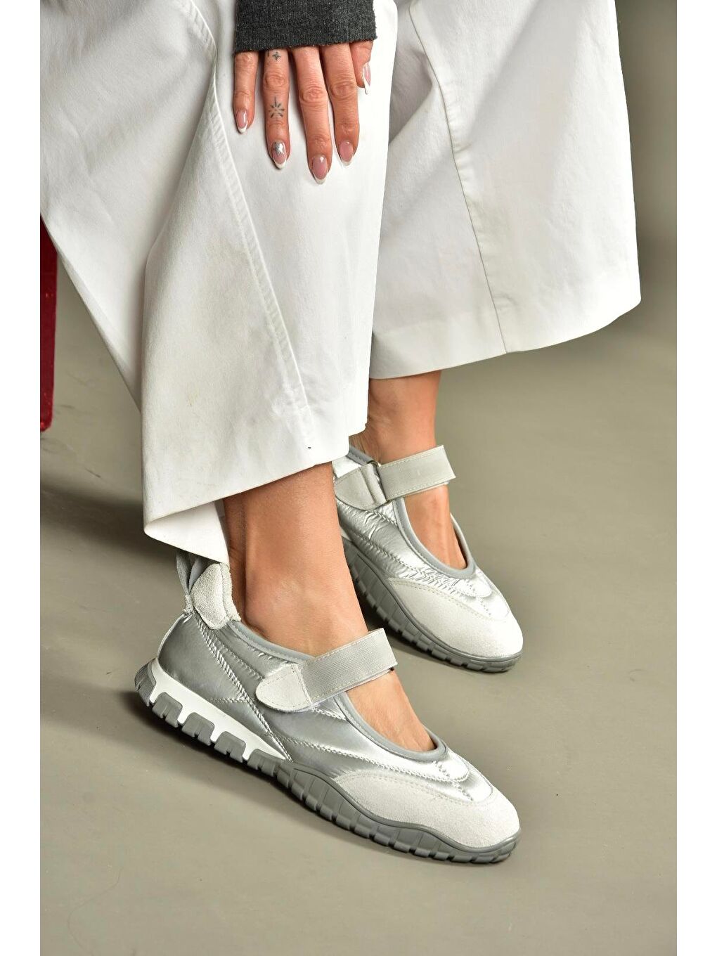 Gri Kadın Ayakkabı V312651304-1