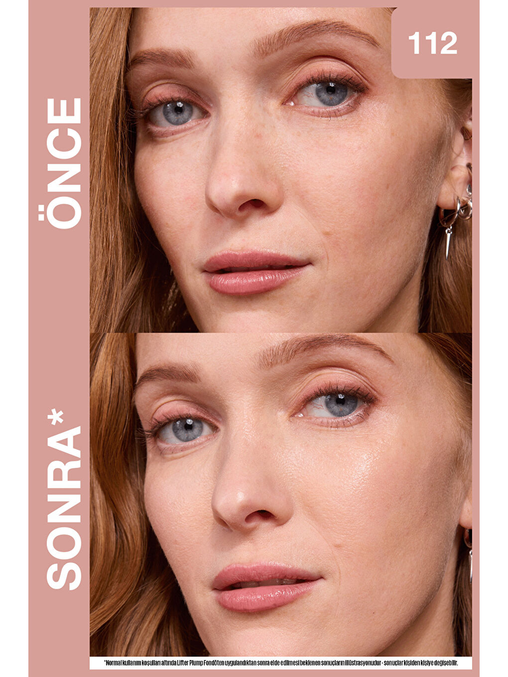 Lifter Niasinamid ve Hyalüronik Asit İçeren Aydınlatan Fondöten - 112-4