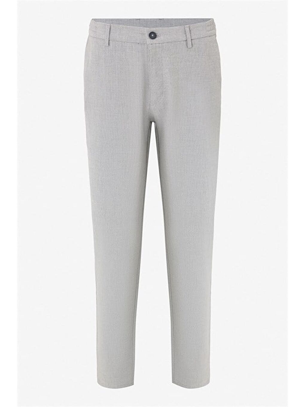 Gri Slim Düz Jogger Pantolon