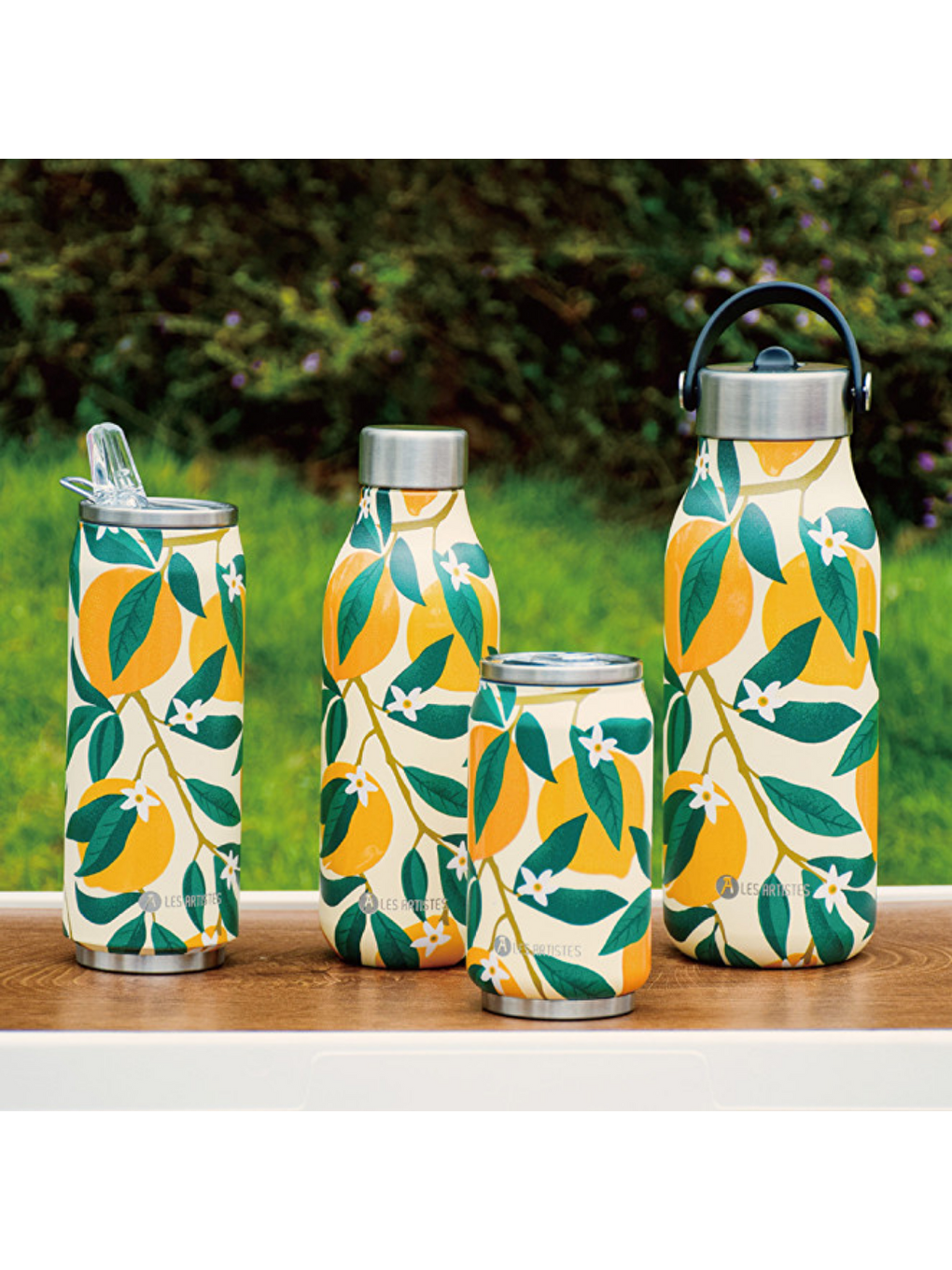 Yeşil Isı Yalıtımlı Çelik Termos 1000ml Lemon-5