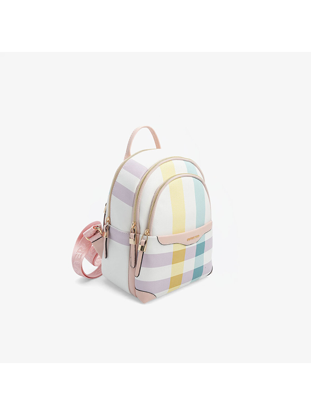 Beyaz Kadın SP1265-M71 SILVER POLO Sırt Çantası Lila-Pembe-1