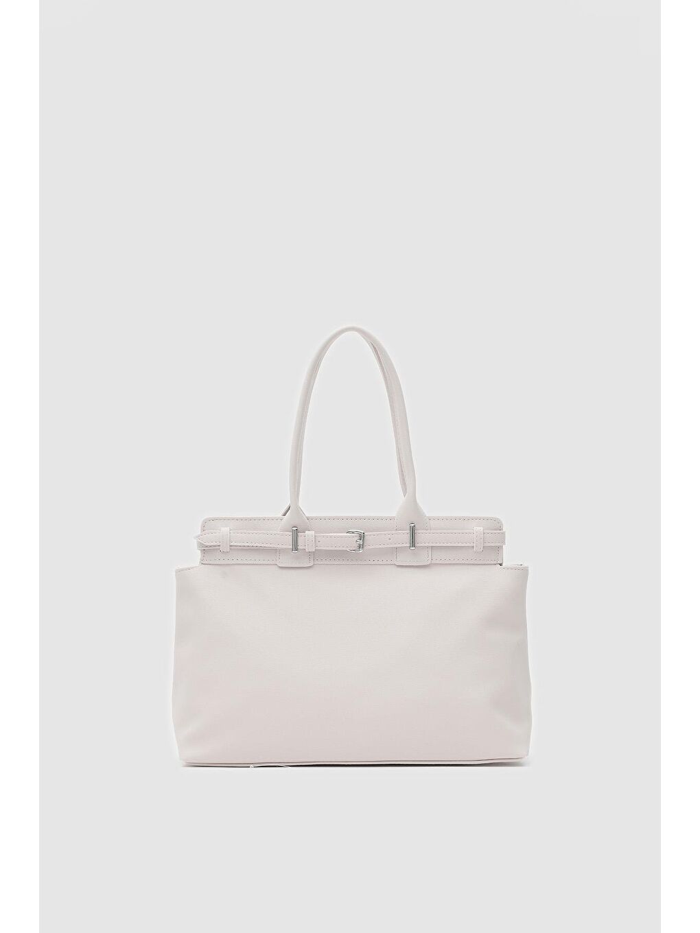 Ekru Chaldu Omuz Çantası  Krem