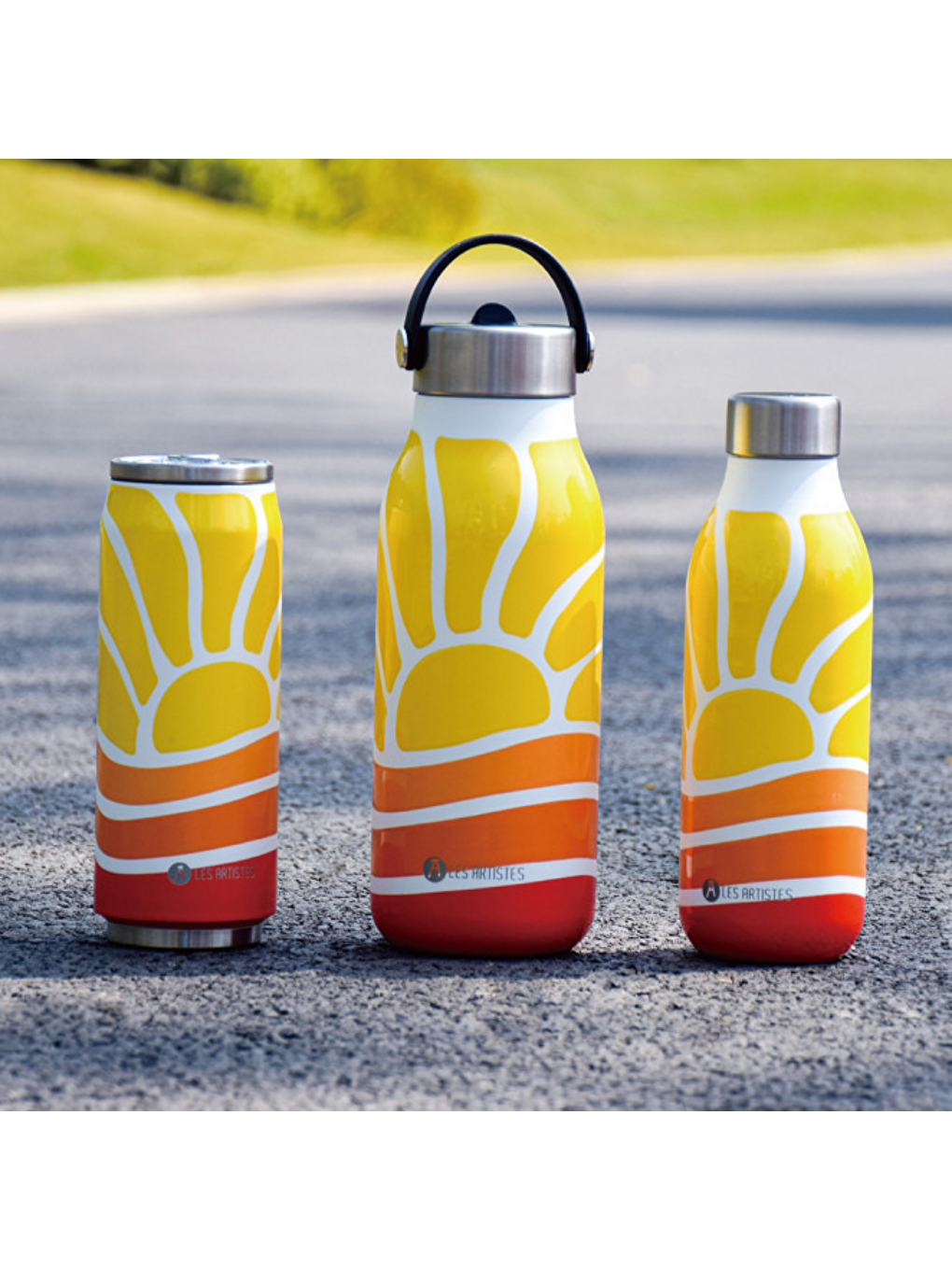 Turuncu Isı Yalıtımlı Çelik Termos 1000ml Sun Festival-5