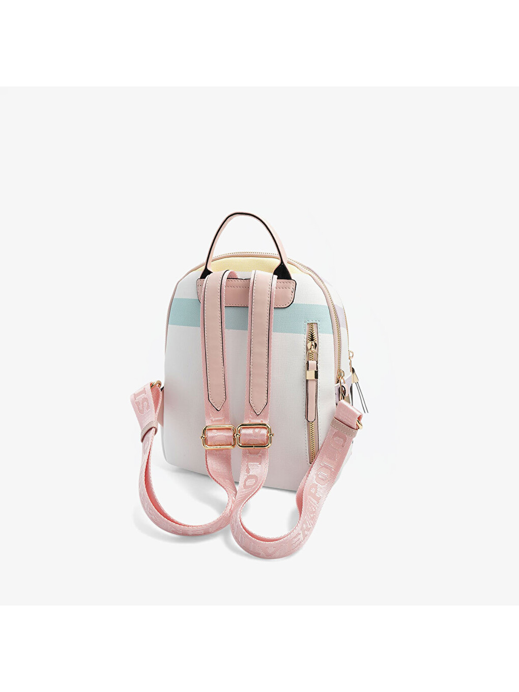 Beyaz Kadın SP1265-M71 SILVER POLO Sırt Çantası Lila-Pembe-3