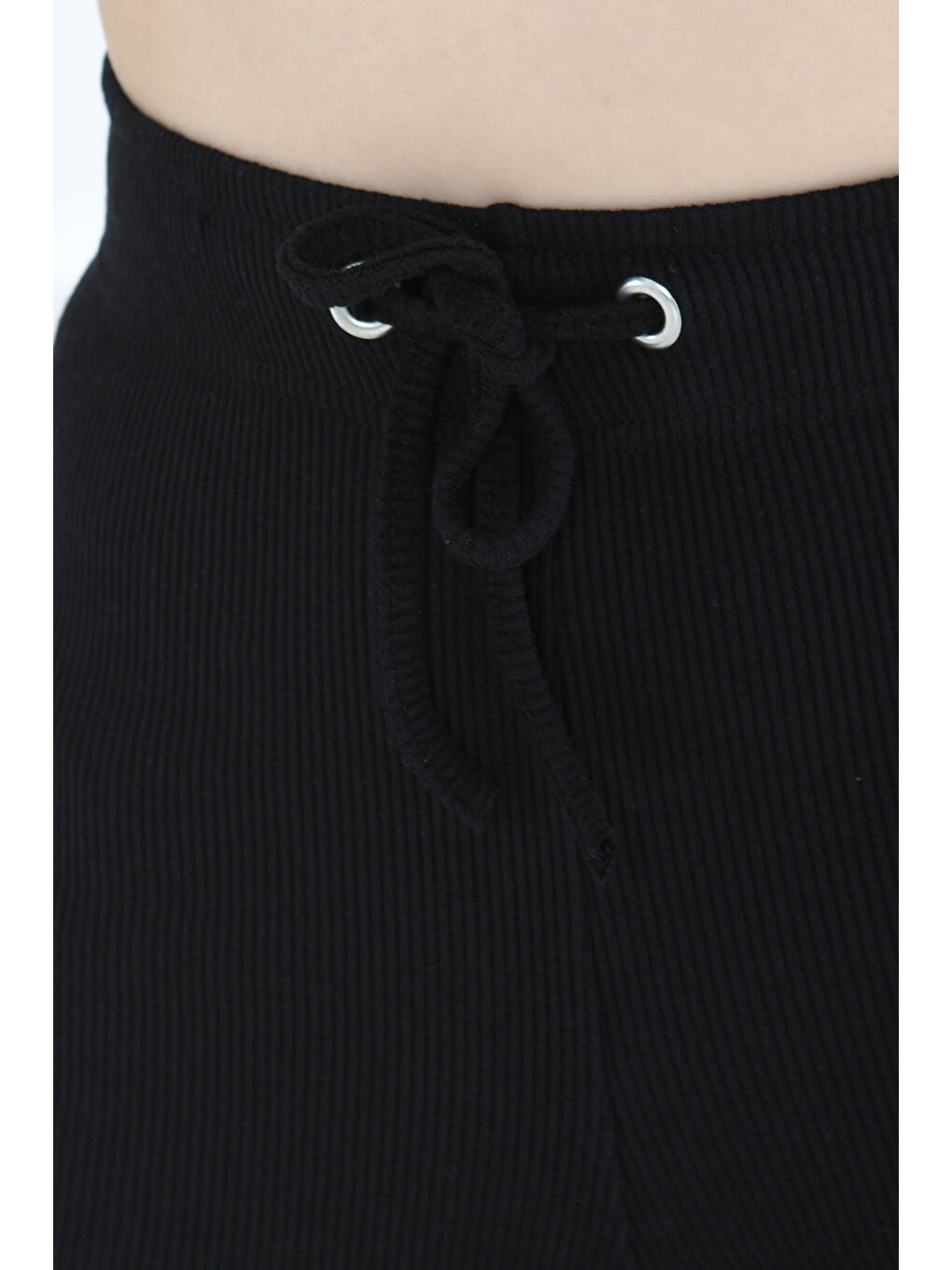 Kuşgözlü Pantolon Siyah - 27133-5