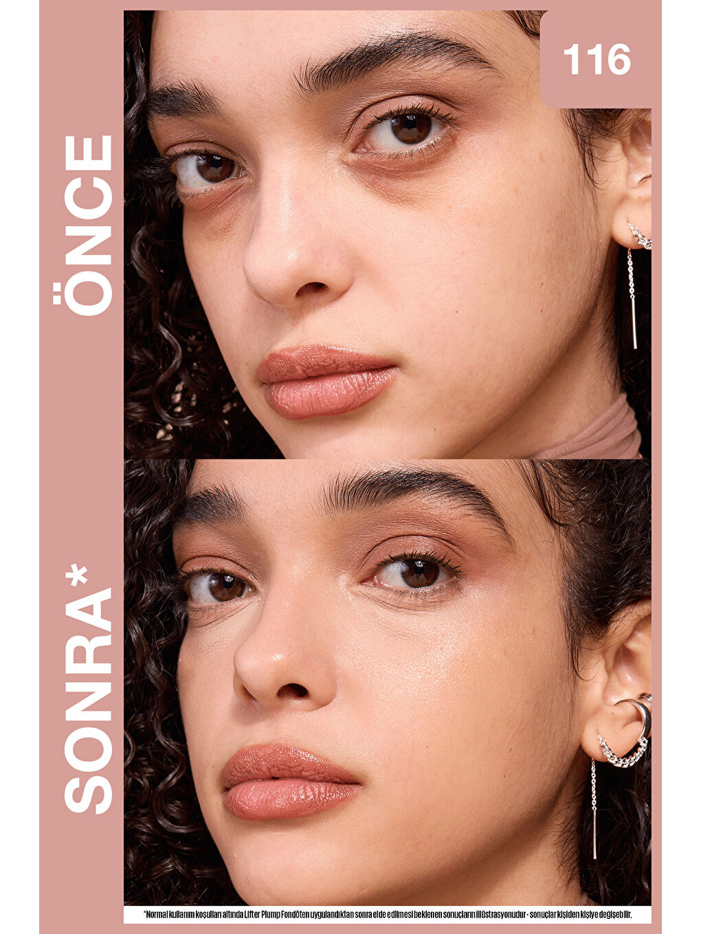 Lifter Niasinamid ve Hyalüronik Asit İçeren Aydınlatan Fondöten - 116-4