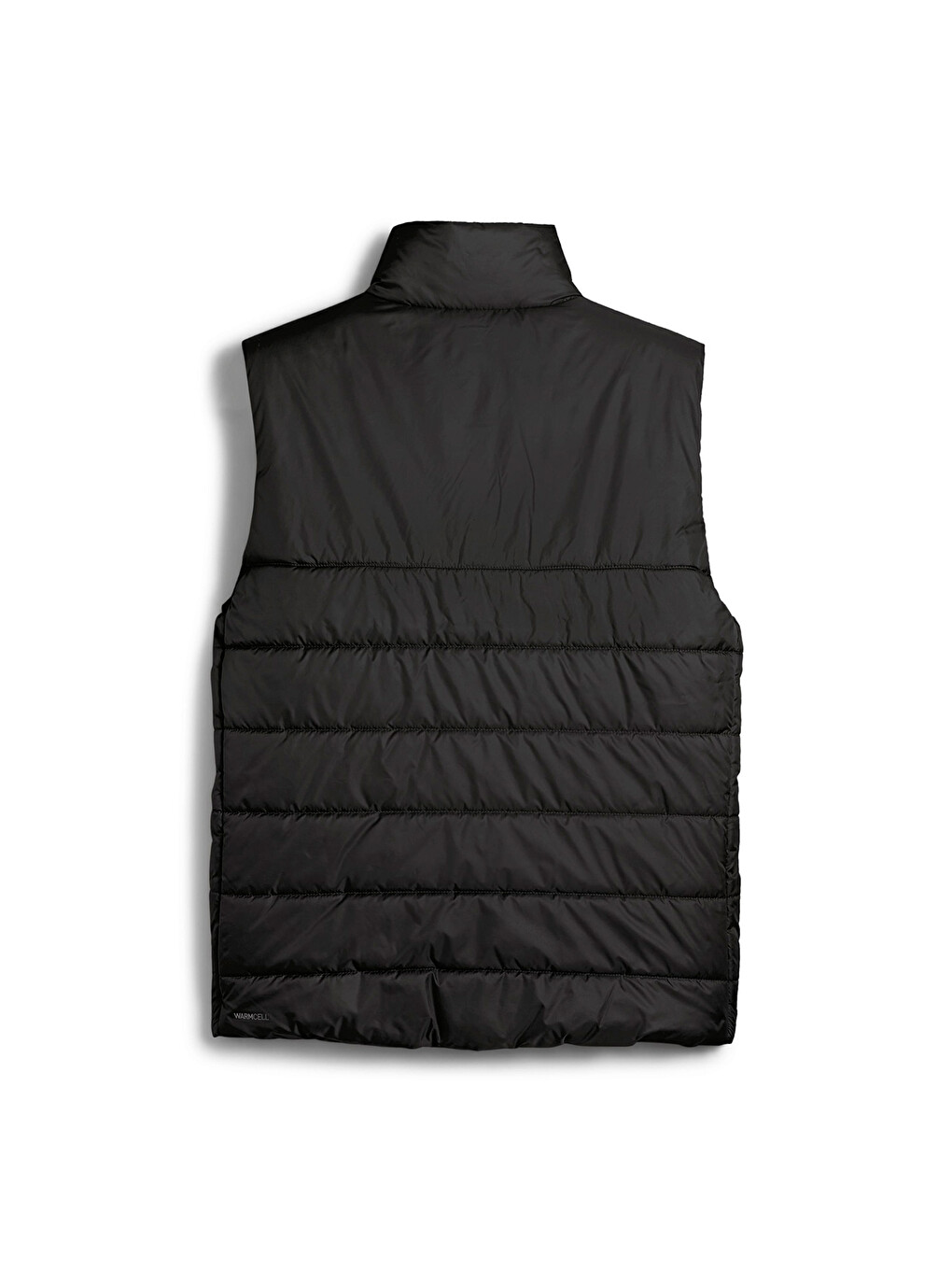 Essentials Padded Erkek Siyah Dik Yaka Yelek-4