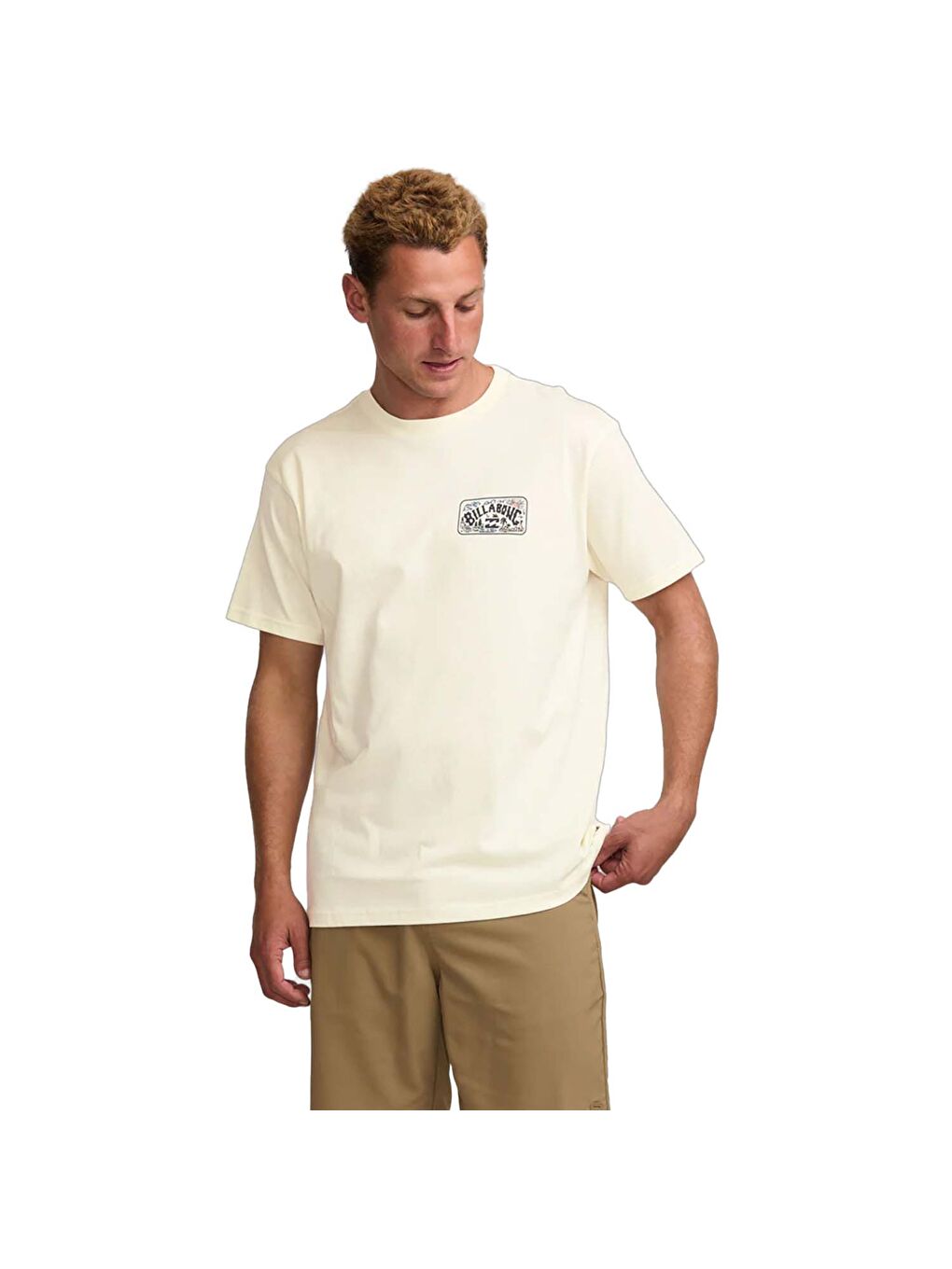 Scenic Arch Adiv Ss Erkek Beyaz Tişört-3