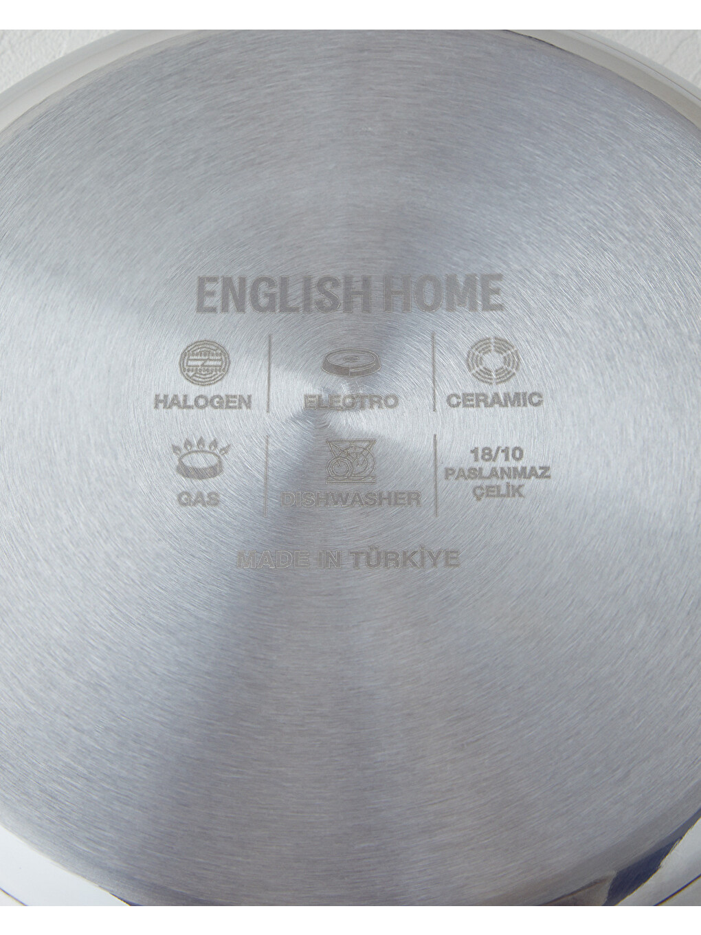 Gri Glow Çelik Derin Tencere 20x10 Cm Silver-4
