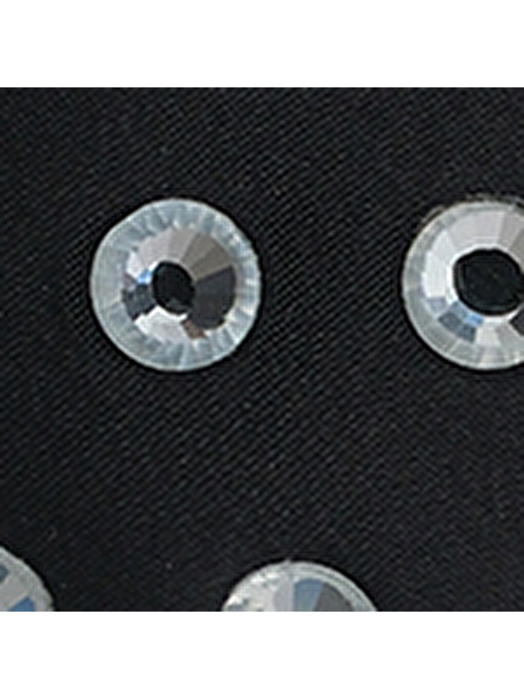 Siyah Athena Kadın Taşlı Kemer Detaylı Babet-6