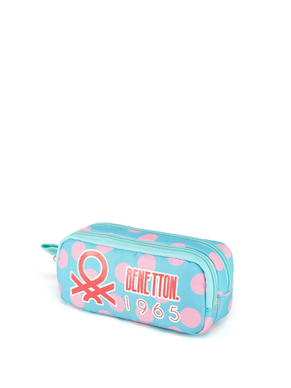 Puantiyeli Çift Bölme Kız Çocuk Kalemlik-2